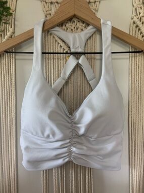 BOMBSHELL SPORTSWEAR Enhance Bralette White Small